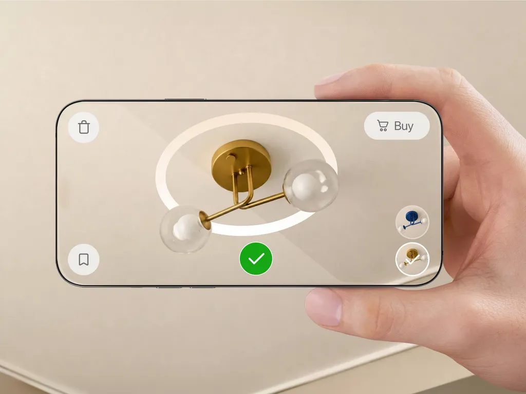 From a product detail to a room decision
